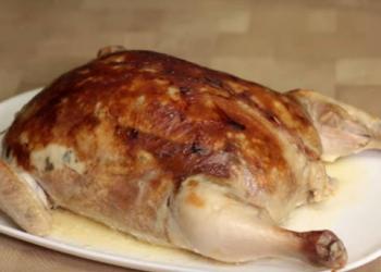 Chicken stuffed with pancakes: an incredibly tasty dish Cooking chicken stuffed with pancakes at home